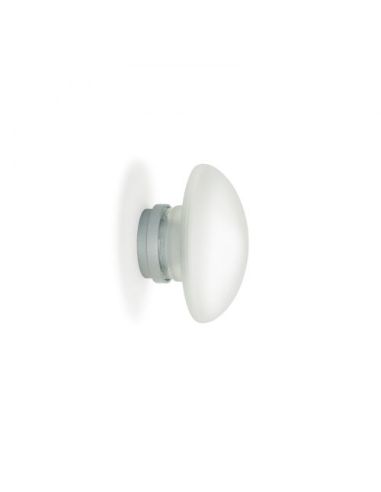 Fontana Arte Sillaba Plafone/Lampada Parete Media Bianco