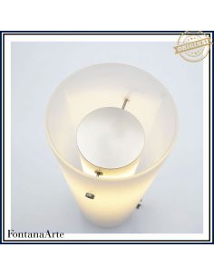 Fontana Arte Lasospesa Lampada Tavolo Bianco Bianco 2