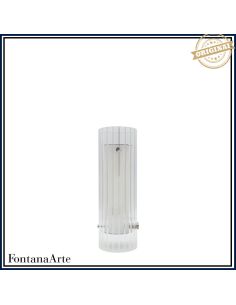 Fontana Arte Lasospesa Lampada Tavolo Rosa Trasparente