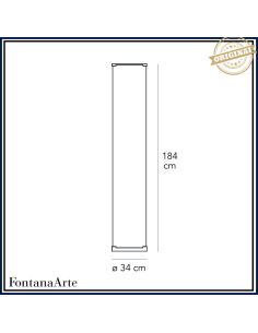 Pirelli Lampada Terra Grande Nichelato Satinato/Spazzolato E Bianco 2