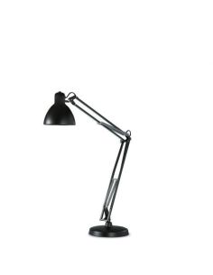 Fontana Arte Naska Lampada Tavolo Grande Nero