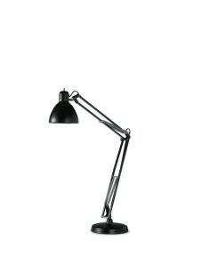 Fontana Arte Naska Lampada Tavolo Grande Nero