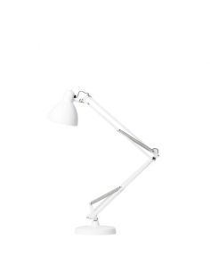 Fontana Arte Naska Lampada Tavolo Grande Bianco