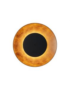 Fontana Arte Lunaire Plafone/Lampada Parete Media Rame E Nero