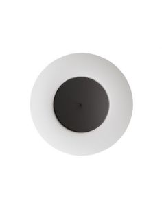 Fontana Arte Lunaire Plafone/Lampada Parete Media Nero