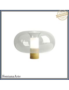 Lampada Da Lampada Tavolo Grande Ottone Fontana Arte