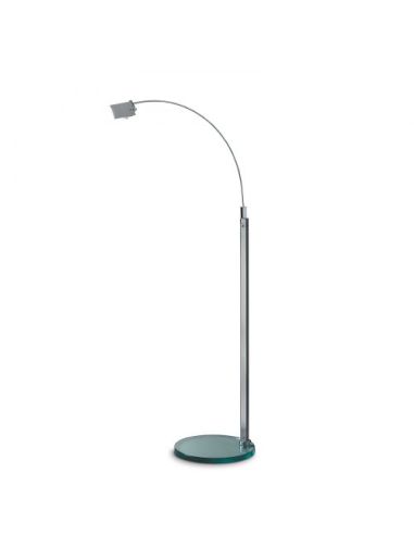Falena Lampada Terra Media Cromo Fontana Arte