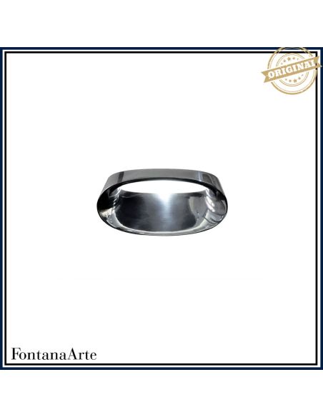 Bonnet Lampada Parete Media Alluminio Fontana Arte