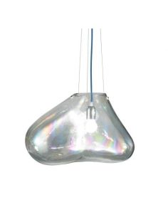 Bolla Lampada Sospensione Grande Trasparente Fontana Arte