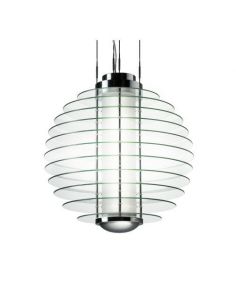 0024V Lampada Sospensione Grande Trasparente Fontana Arte