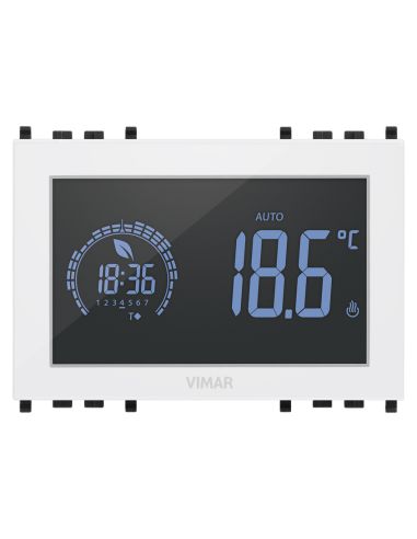 Cronotermostato Touch 3M 120-230V Bianco