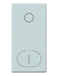 Tasto 1M Simbolo O I Silver