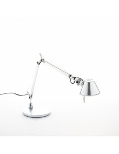 Artemide Tolomeo Micro Tavolo Completa Colore Alluminio Lucido