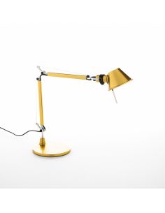 Tolomeo Micro Lampada Da Tavolo Artemide Oro
