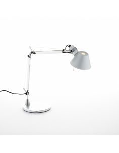 Tolomeo Micro Led Lampada Da Tavolo Artemide 2700K Alluminio