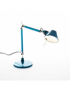 Artemide Tolomeo Micro Blu Lampada Tavolo