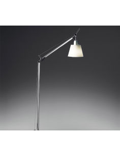 Artemide Tolomeo Reading Alluminio Solo Corpo Con Diffusore Pergamena D18