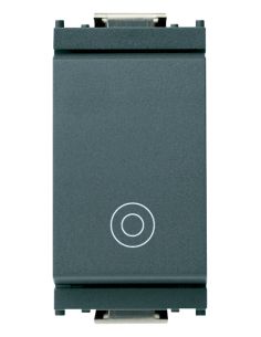 Pulsante 1P No 10A Generico Grigio
