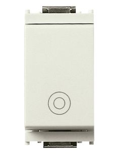 Pulsante 1P No 10A Generico Bianco