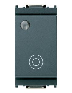 Pulsante 1Pno 10A Generico Lum.So Grigio