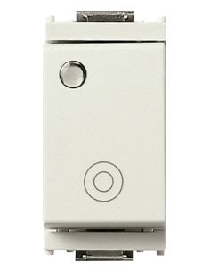 Pulsante 1Pno 10A Generico Lum.So Bianco