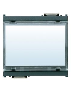 Pulsante Targh. 1P No 10A 12-24V Grigio