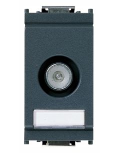 Presa Tv-Rd-Sat Passante Grigio