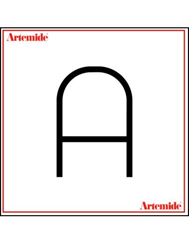 Artemide Alphabet Of Light Lampada Da Parete 'A' Uppercase E Solo Supporto