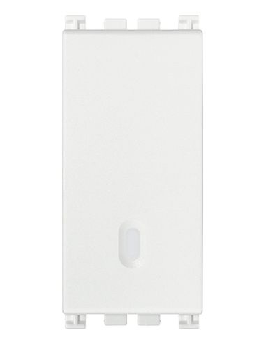 Pulsante 1P No 10A Bianco