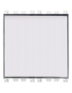 Pulsante Targhetta 1P No 10A Bianco