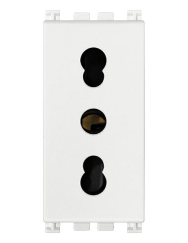 Presa 2Pt 16A P17/11 Bianco