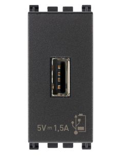Unit  Alimentazione Usb 5V1,5A 1M Grigio