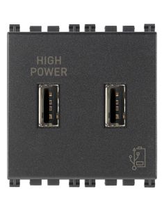 Unità Alimentazione Usb 5V2,1A 2M Grigio