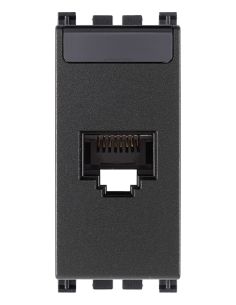 Presa Rj45 Netsafe Cat5e Utp Grigio