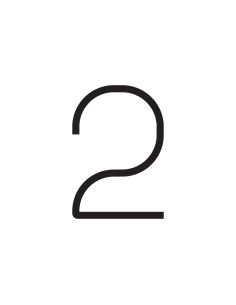 Artemide Alphabet Of Light Lampada Da Parete '2'