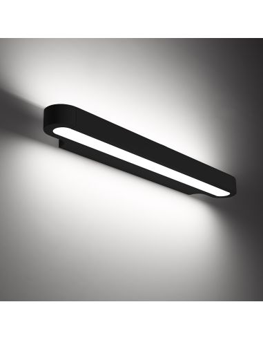Artemide Talo Led 60 Lampada Da Parete Con Dimmer Nero Opaco