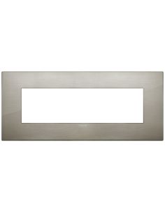 Placca Classic 7M Acciaio Spazzolato