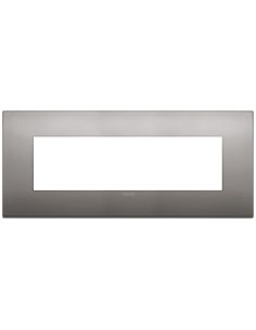 Placca Classic 7M Nichel Nero