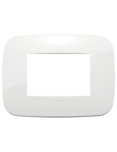 Placca Round 3M Bianco