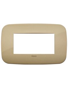 Placca Round 4M Oro Antico