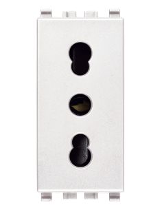 Presa 2Pt 16A P17/11 Bianco