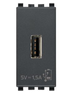 Unit  Alimentazione Usb 5V1,5A 1M Grigio