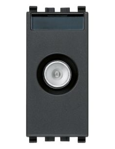 Presa Tv-Rd-Sat Passante Grigio