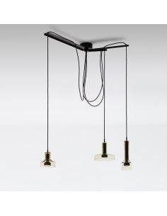 Artemide Stablight Lampada Sospensione Green/Amber