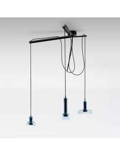 Artemide Stablight Lampada Sospensione Aquamarine