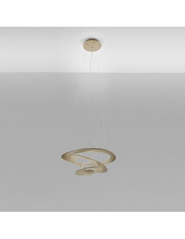 Artemide Pirce Micro Led Lampada Sospensione Oro