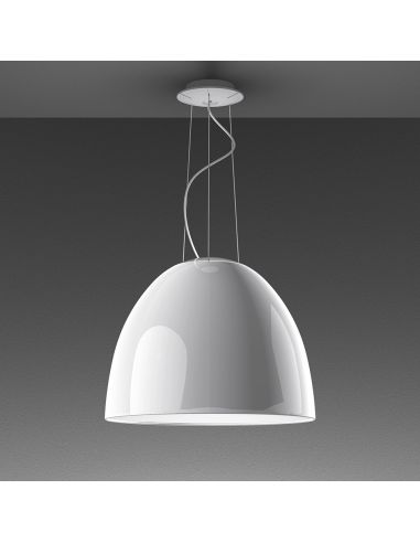 Artemide Nur Gloss Led Lampada Sospensione Bianco App Compatibile