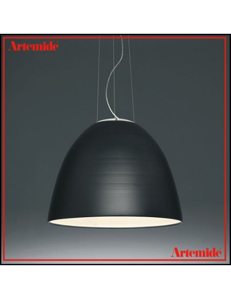 Artemide Nur 1618 Led Lampada Sospensione Grigio White Integralis