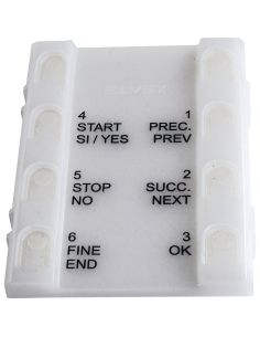 Gomma Tastiera Per Targhe 89Fx,12Fx