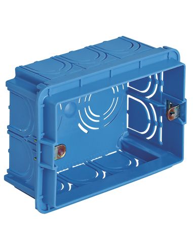 Scatola Incasso Rettang. 3M Azzurro